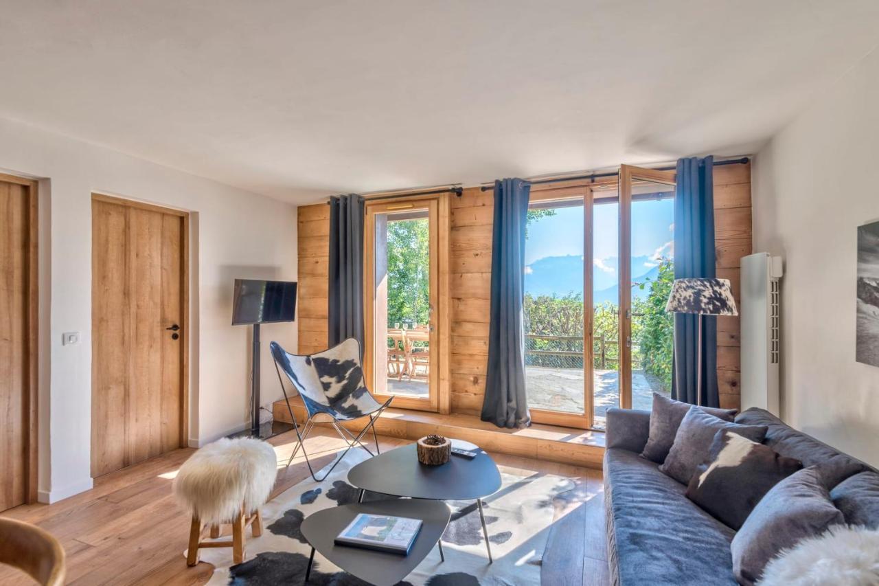 Appartement Vue Montagnarde - Welkeys กงบลู ภายนอก รูปภาพ