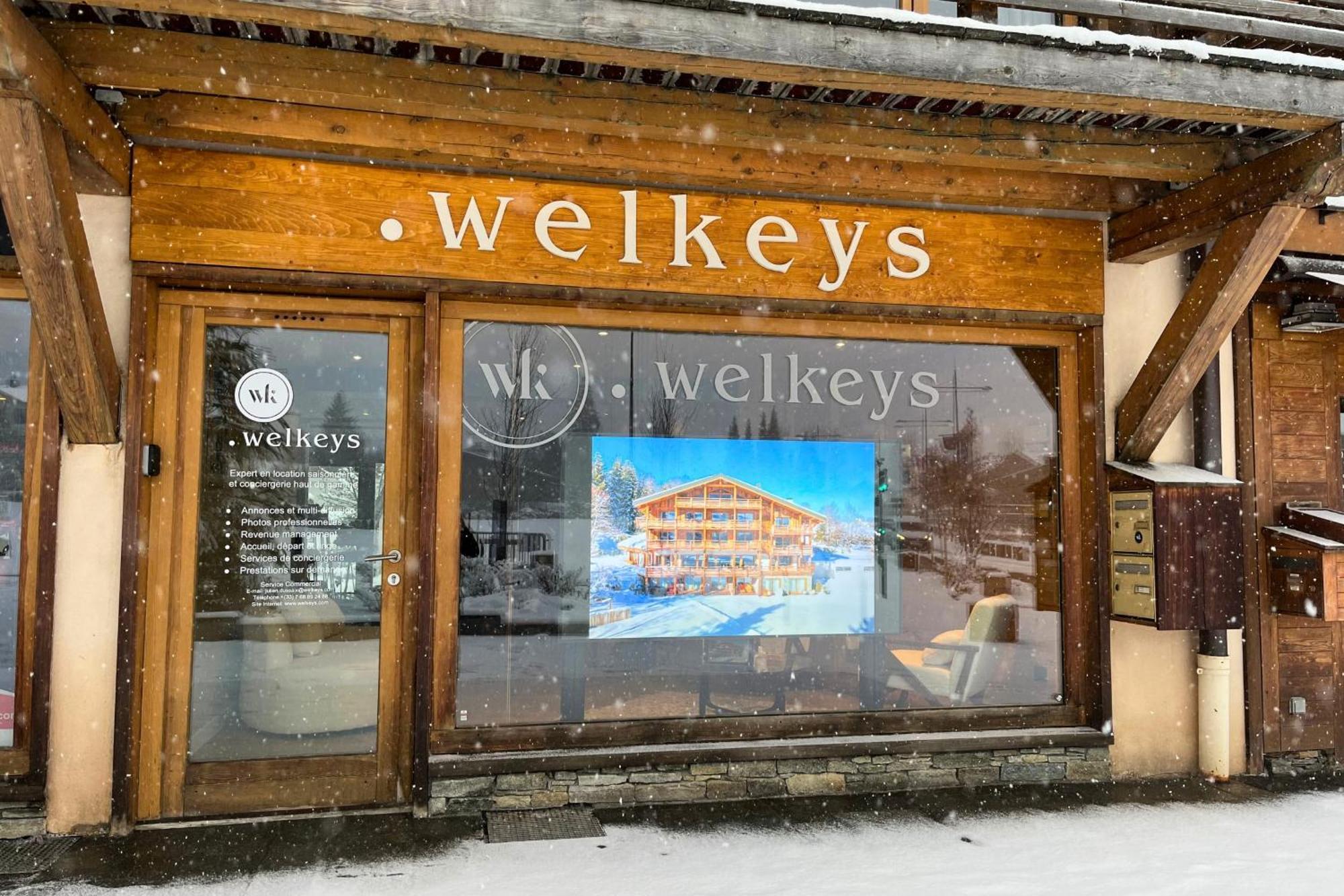 Appartement Vue Montagnarde - Welkeys กงบลู ภายนอก รูปภาพ